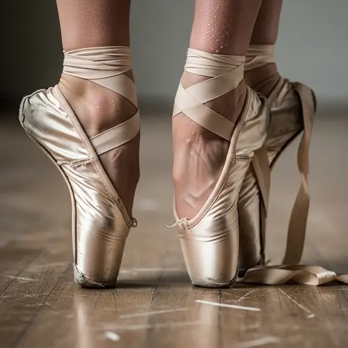 Ballet Dancer Feet: Signs of Dedication and Strain