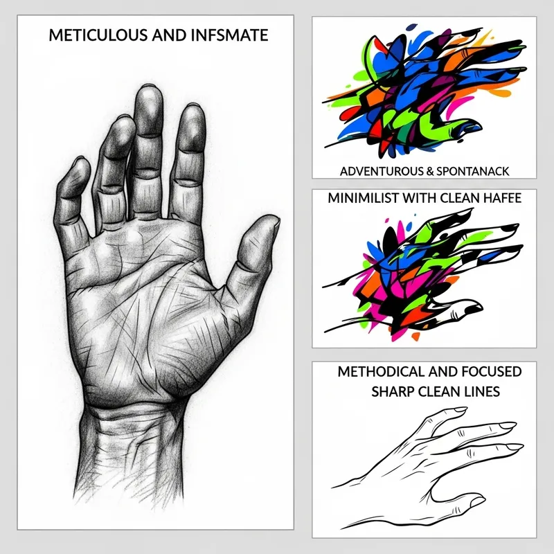 Unique Hand Designs: Realistic, Abstract, Minimalist, Impressionistic
