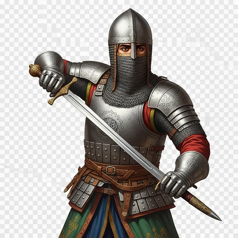South Asian Muslim Knight | Reconquista Armor Image
