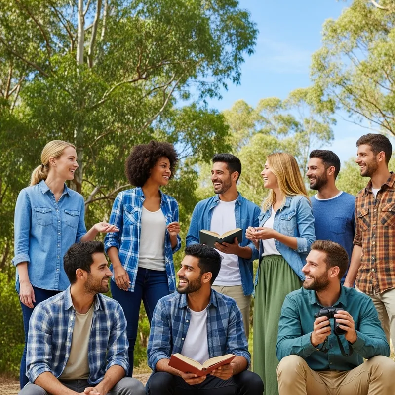 Happy Adults Enjoying Nature | Outdoor Group Activities