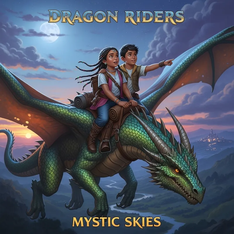 Hispanic Brothers Riding Dragon Album Cover