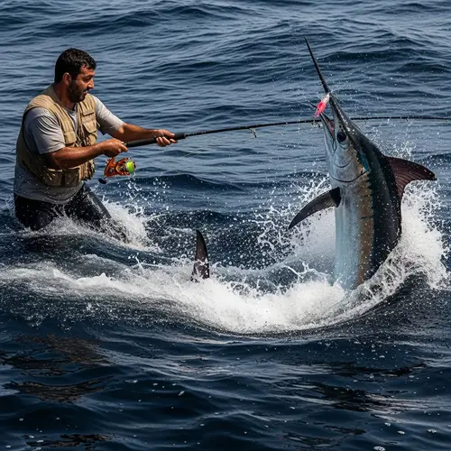 Epic Deep Sea Fishing Battle: Man vs Marlin