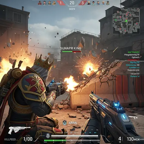 Epic Free Fire Max Gameplay: Sunapr King in Action