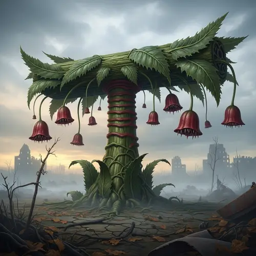 Triffid Shaped like Letter T