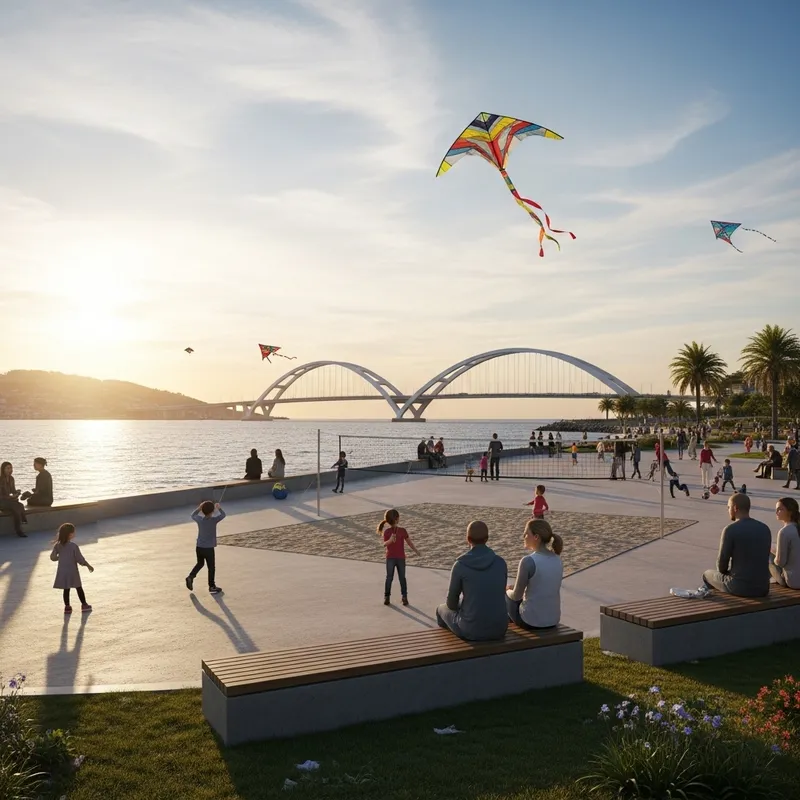 Public Space Paradise by the Ocean