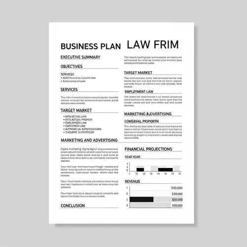 Professional Law Firm Business Plan Template | Services & Strategies