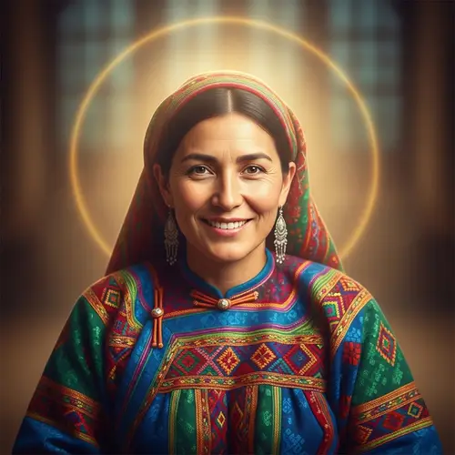 Radiant and Colorful Motherhood | Traditional Attire Woman