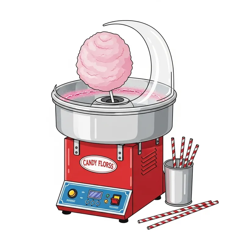 Cotton Candy Machine | Funfair Candy Floss Equipment
