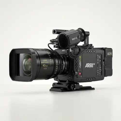 ARRI Alexa 35 Cinema Camera with Anamorphic Lens