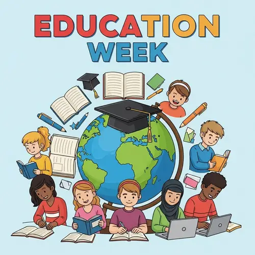 Celebrate Education Week with Global Learning Poster