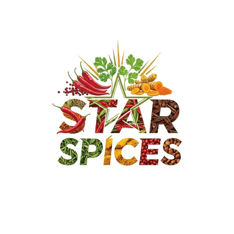 Vibrant STAR SPICES Logo Design | Unleash Flavor Sensations