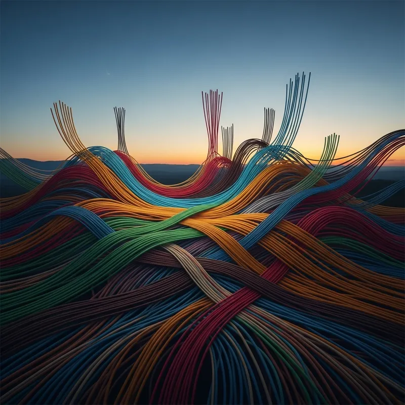 Vibrant Tapestry of Human Unity