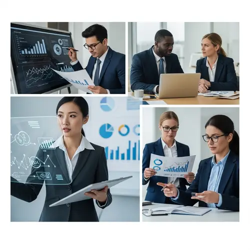 Diverse Professional Figures in Strategic Decision-Making Scenarios