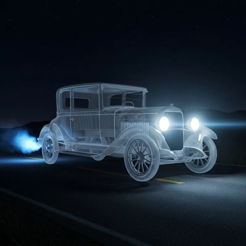 Ethereal Ghost Car | Vintage Design Inspiration Ethereal Ghost Car | Vintage Design Inspiration