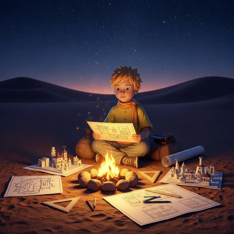 Magical Night in the Desert: A Boy’s Design Journey Magical Night in the Desert: A Boy’s Design Journey