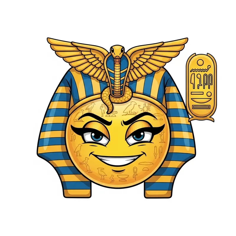 Egyptian Emoticon: Ancient Hieroglyphs