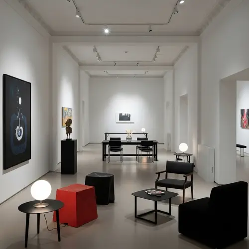 Sleek & Minimalist Designer Interior - Late 19th & 20th Century Style