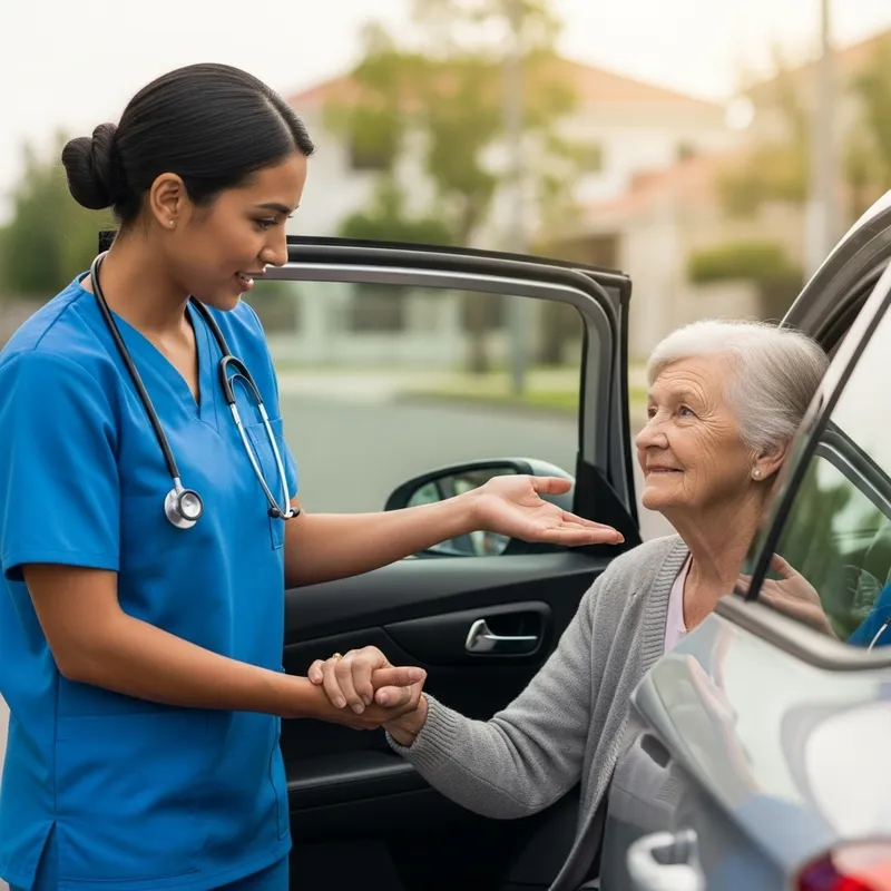 Heartwarming Home Care: Empathetic Support for Elderly Lady