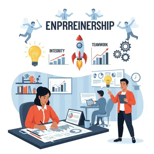 Innovative Entrepreneurship Scene with Diversity and Creativity