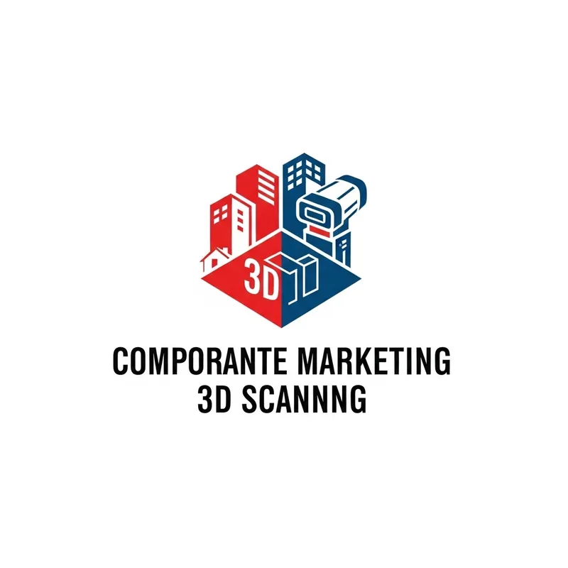 Real Estate Marketing & 3D Scans Logo Design | Innovative & Modern