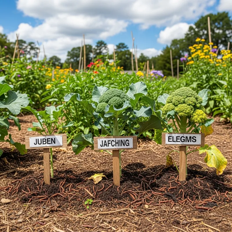 Broccoli Growth Stages in Garden Setting | Maturity Progression