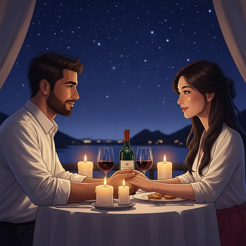 Romantic Couple in Love | Man and Woman Embracing