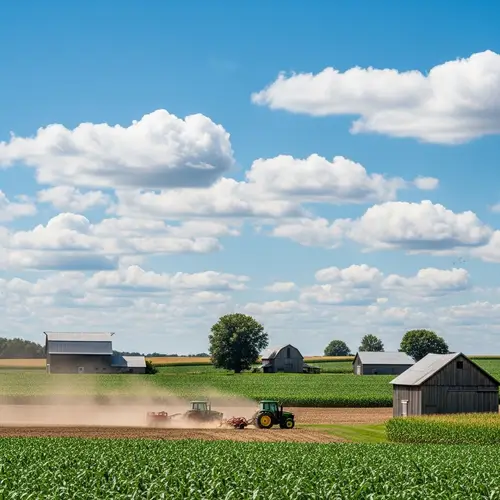 Tranquil Scene in Ohio: Grand Landscapes & Cornfields