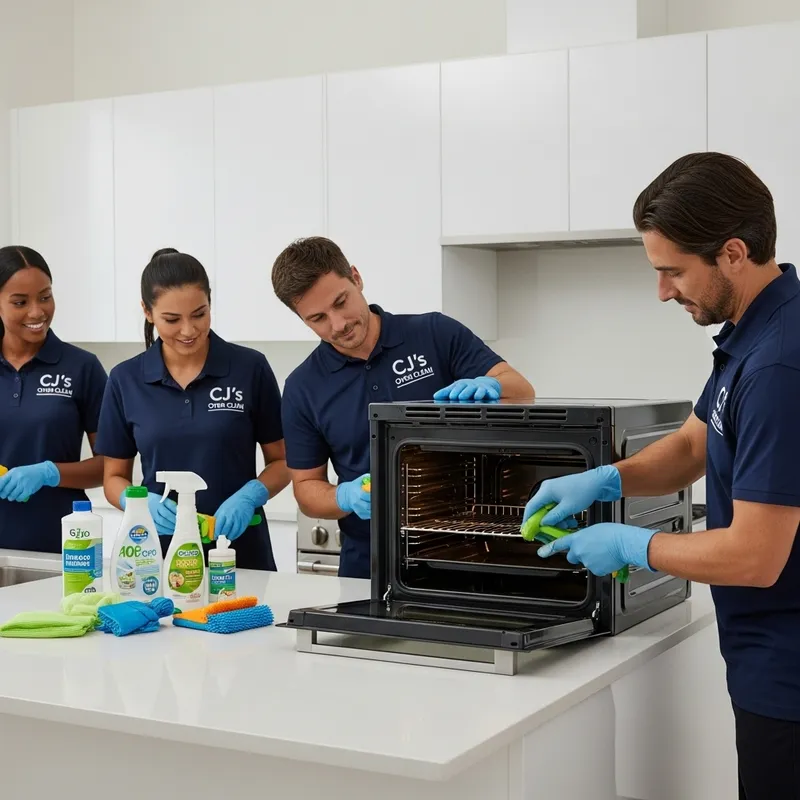 Sparkling Oven Cleaning Service by CJ’S Oven Clean