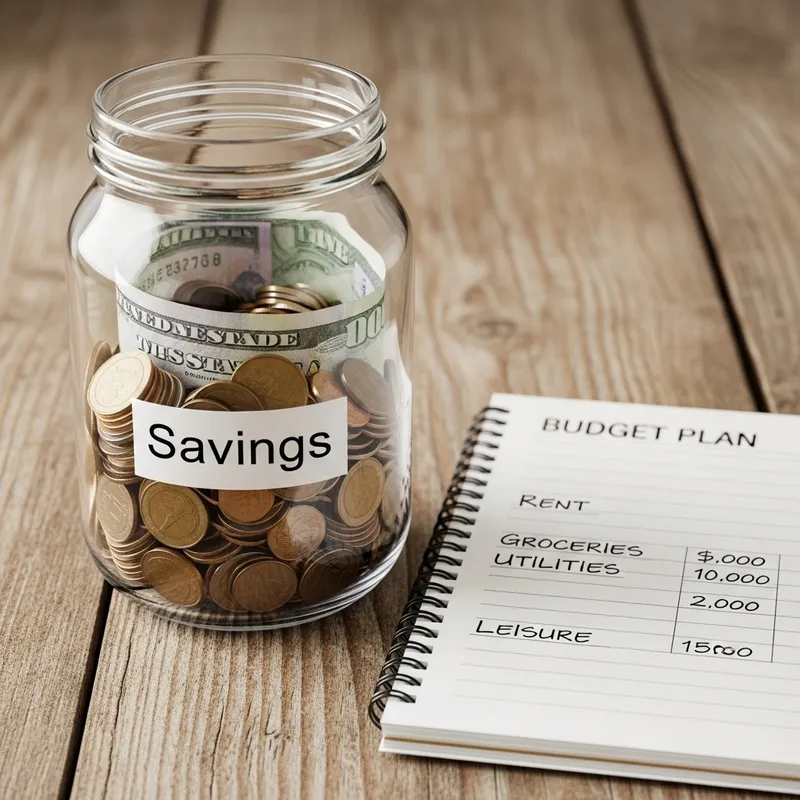 Money Saving Jar & Budget | Personal Finance Management Money Saving Jar & Budget | Personal Finance Management