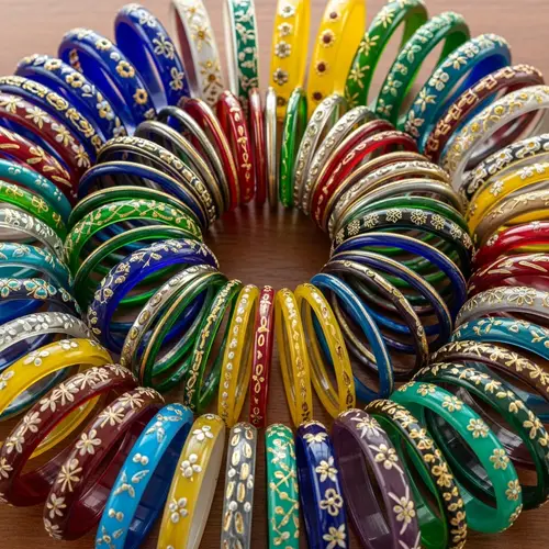 Colorful Glass Bangles Collection | Exquisite Array of Handcrafted Bangles