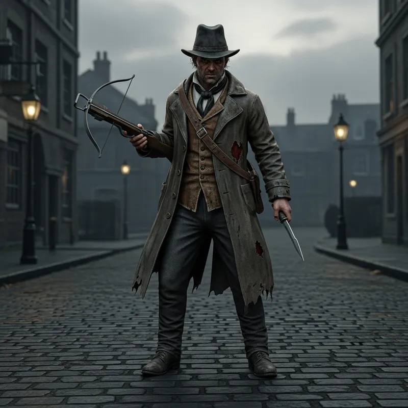 Shabby Henchman of a 1895 English Crime Syndicate