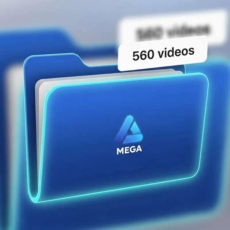 Explore Our MEGA Folder with 560 Videos Stored
