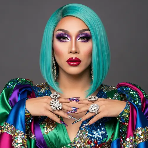 Sophisticated Asian Drag Queen | Exuberance of Drag Culture