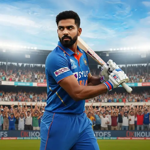 Virat Kohli - South Asian Cricket Player | Stadium Scene