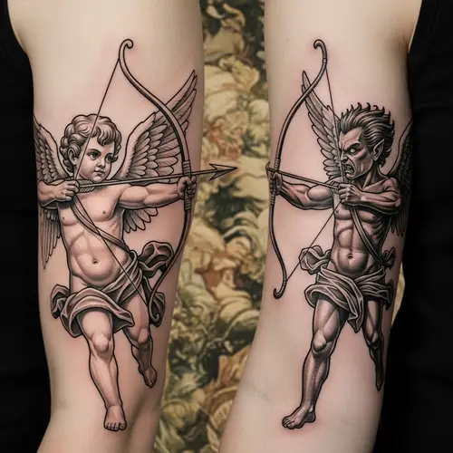 Cupid's Battle of Love and Malevolence