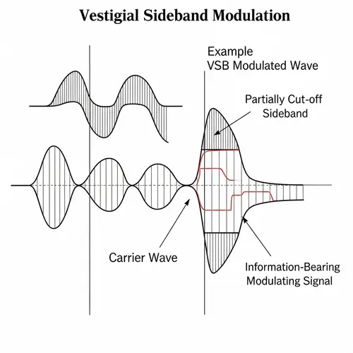 Vestigial Sideband Modulation in Telecommunications