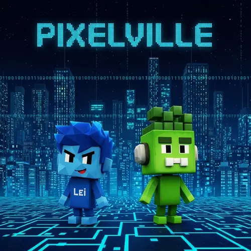 Explore Pixelville: Lei and Dave's Digital Adventures