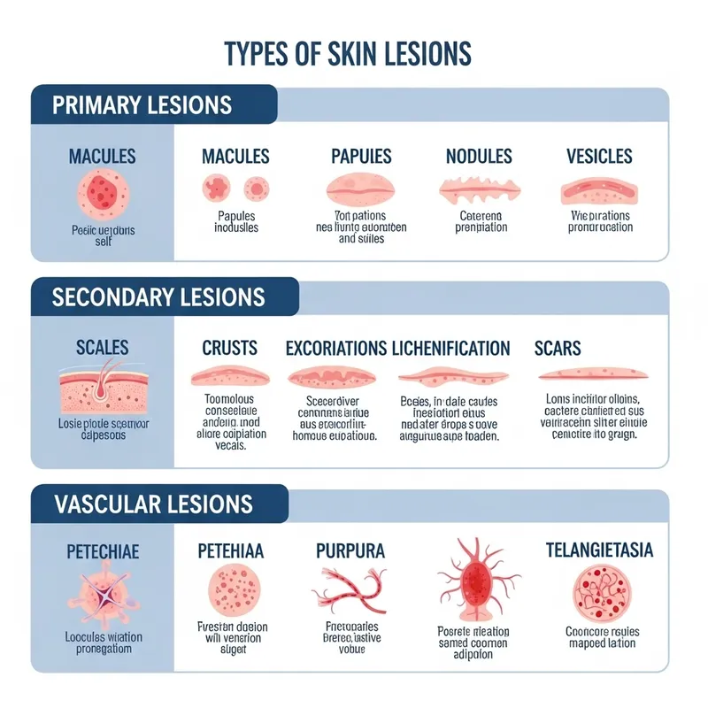 Understanding Skin Lesions: Types & Characteristics