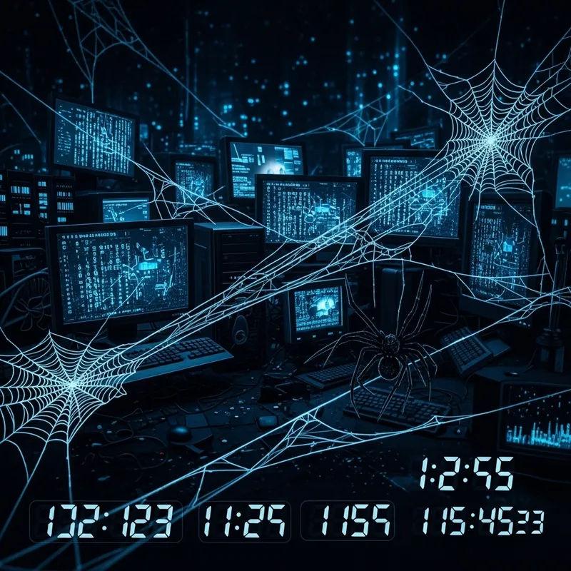 Cyberpunk Dark Web: Unstoppable Network Imagery