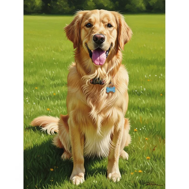 Goodest Boy Dog - A Radiant Example of Man's Best Friend