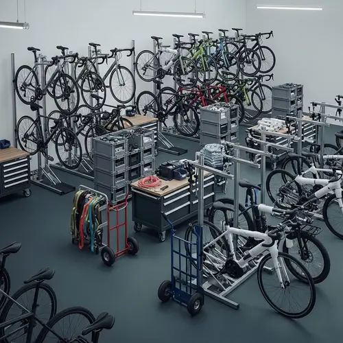 Minimalist Bike Logistics Design | Efficient & Organized Bicycles