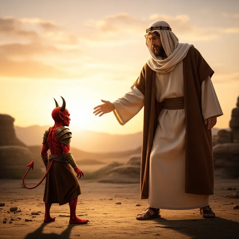 Epic Struggle: Good vs Evil in Religious Lore