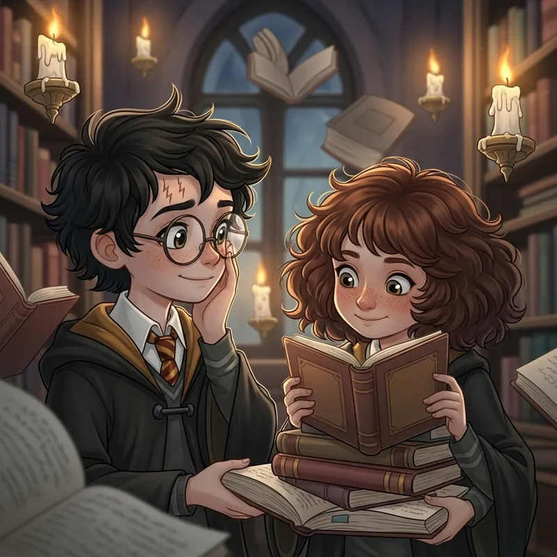 Harry Potter & Hermione's Magical Love Story Harry Potter & Hermione's Magical Love Story