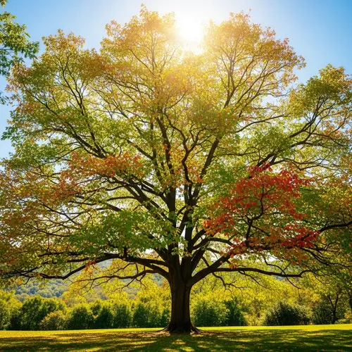 Spiritual Healing in Nature: Majestic Tree of Clarity