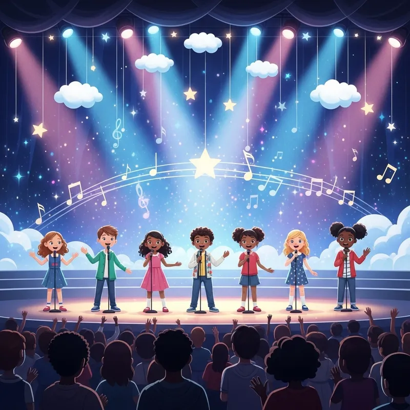Dreamy and Ethereal: Magical Children's Singing Competition