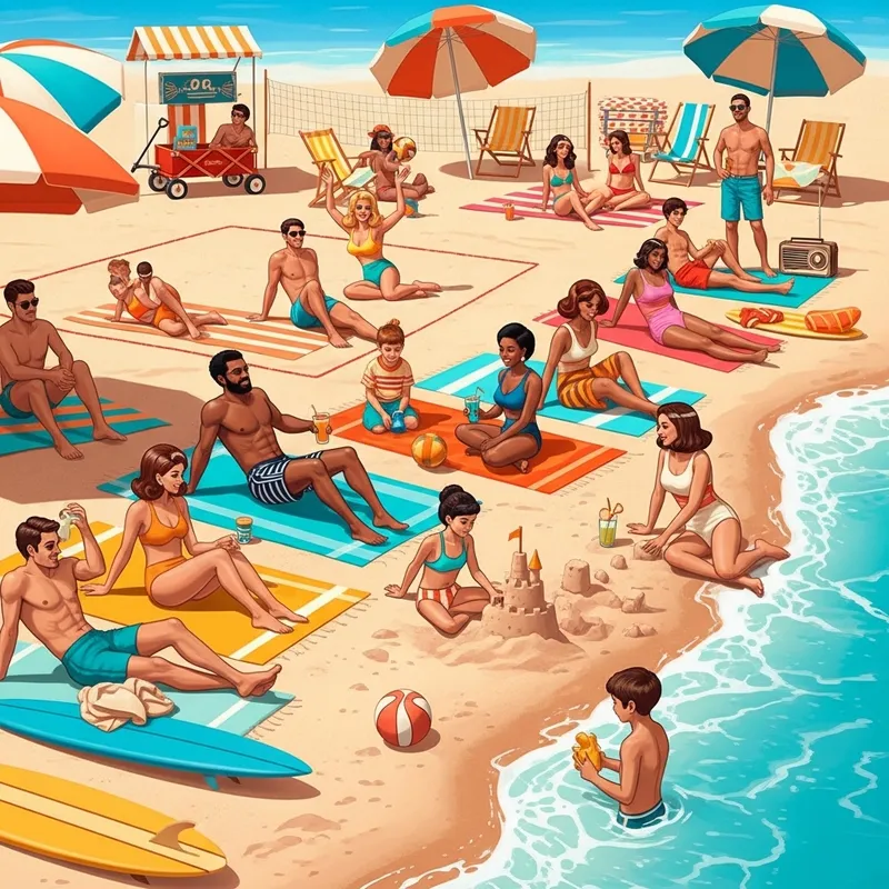 Pelican Bay Beach Party: Retro Vibes & Fun Pelican Bay Beach Party: Retro Vibes & Fun