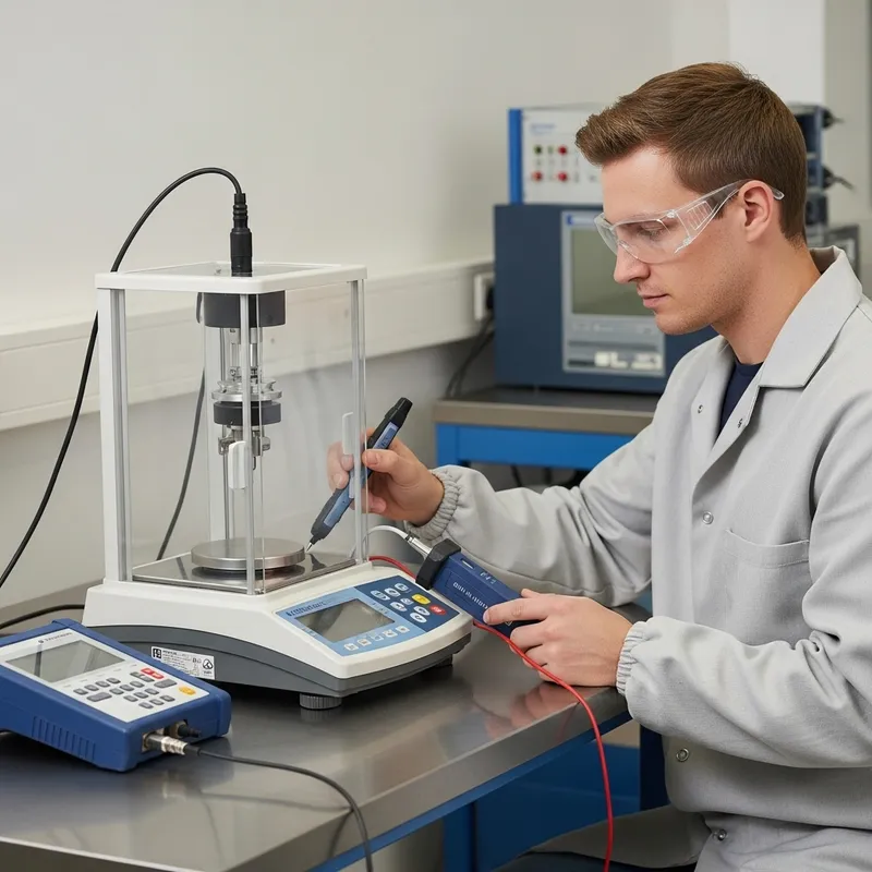 Digital Weighing Scale Calibration with LCT-Ultimate Load Cell Tester