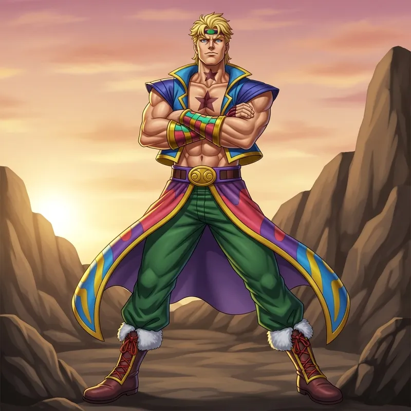 Joe Joe's Strongest Character | Muscular Blonde Warrior