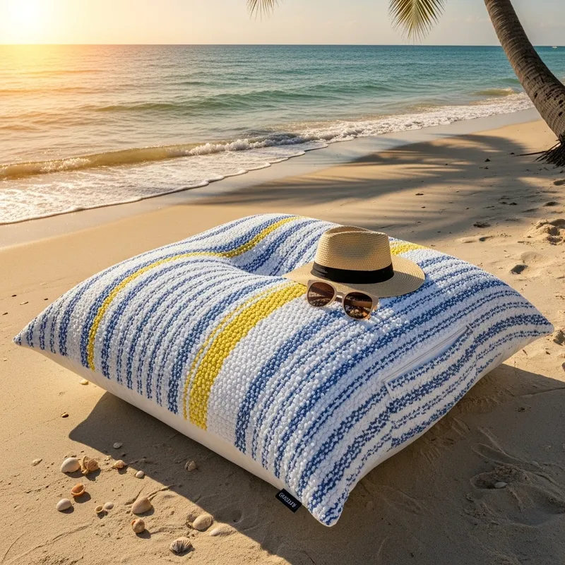 Beach Pillow Creation: Perfect for Relaxing