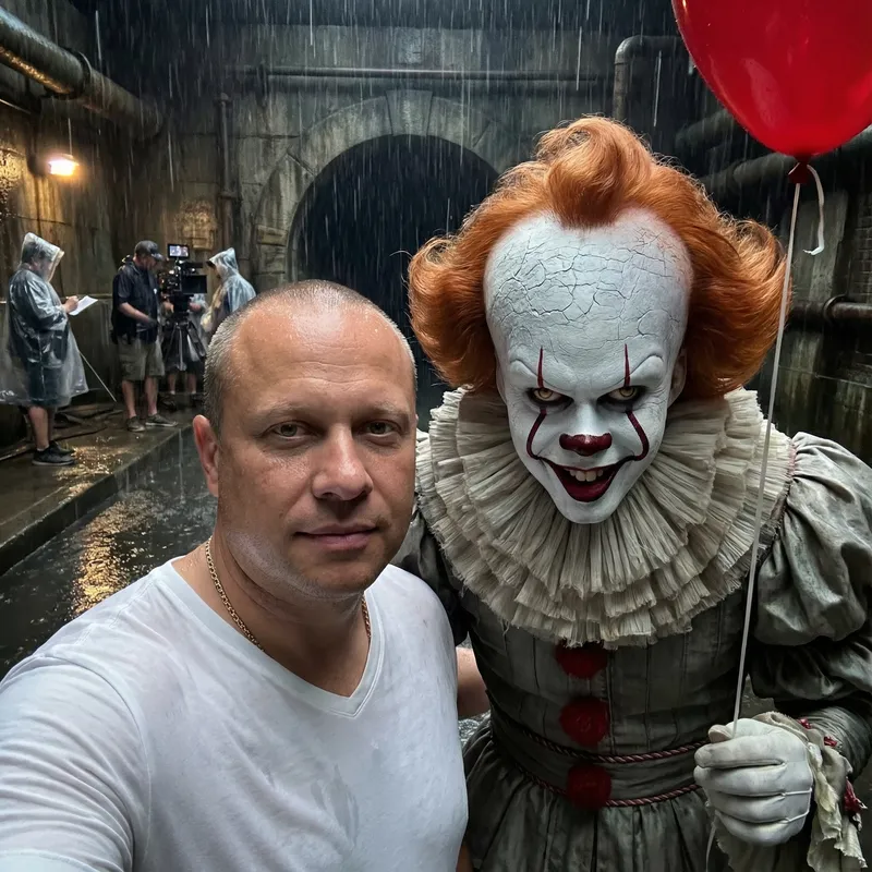 Selfie with Pennywise the Dancing Clown | IT (2017)